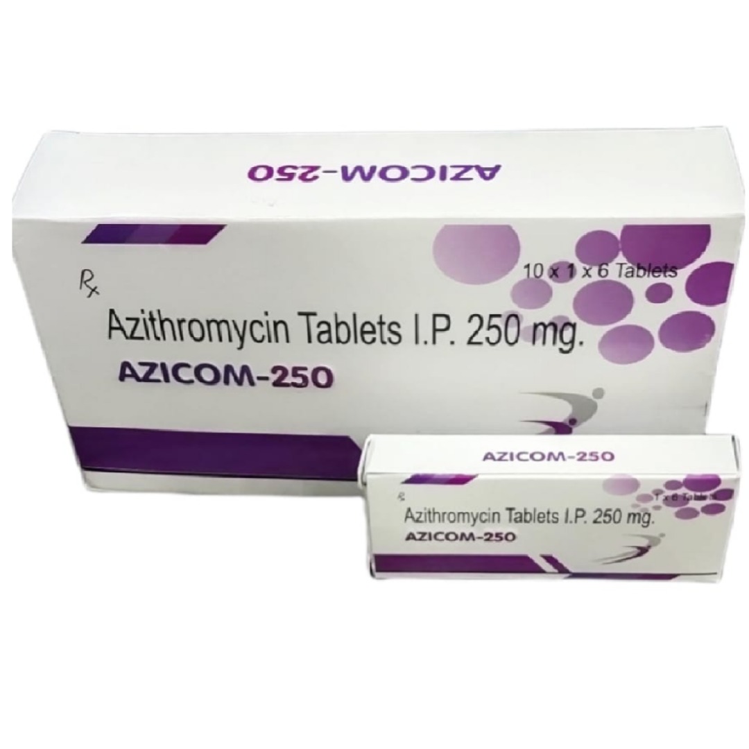 Azicom 250mg Tablet